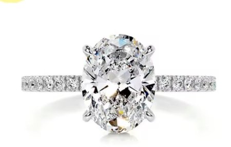 خاتم  3ct "Oval"  <br> <span class='text-color-warm'>نفدت الكمية </span>