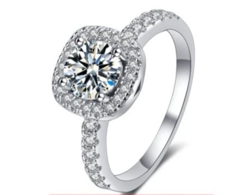 خاتم "كلاسيكي" 2ct